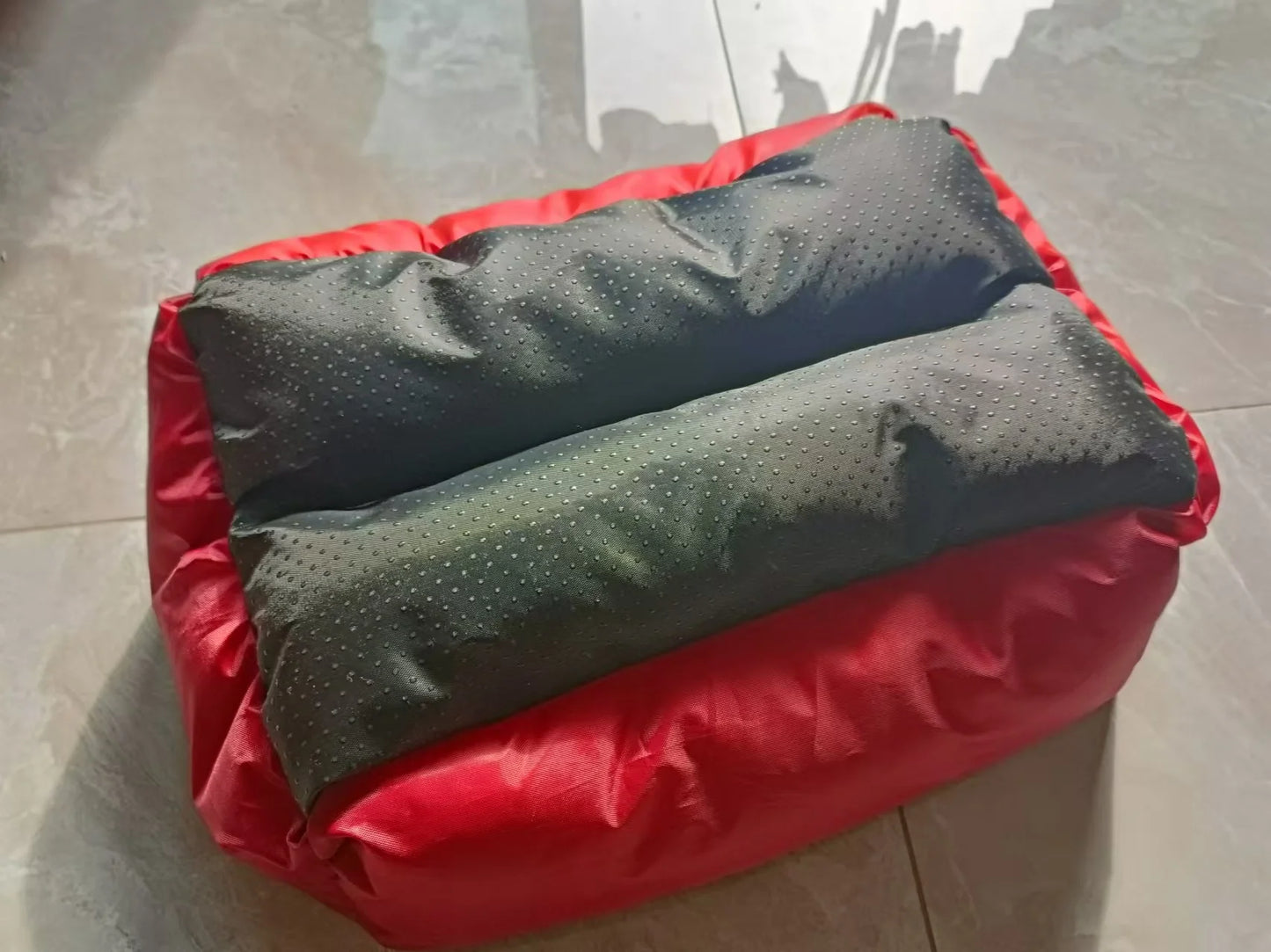 LAPLADOG Cute Paw-Print Dog Bed Sleeping Bag by High Life Style Gadgets