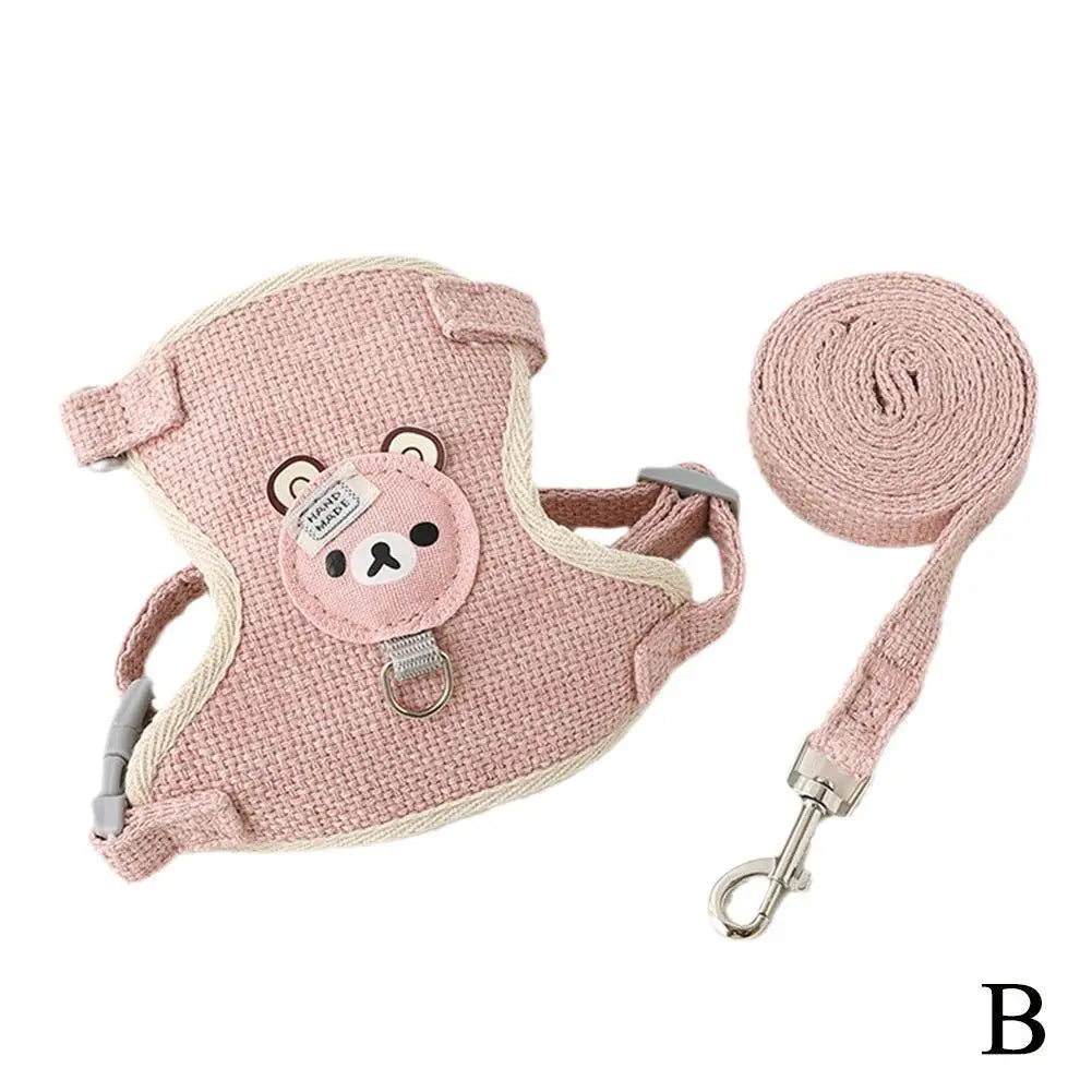 KITPIPI Small Pet Vest Harness & Leash Set by High Life Style Gadgets