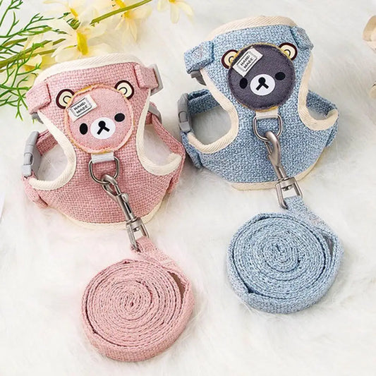 KITPIPI Small Pet Vest Harness & Leash Set by High Life Style Gadgets