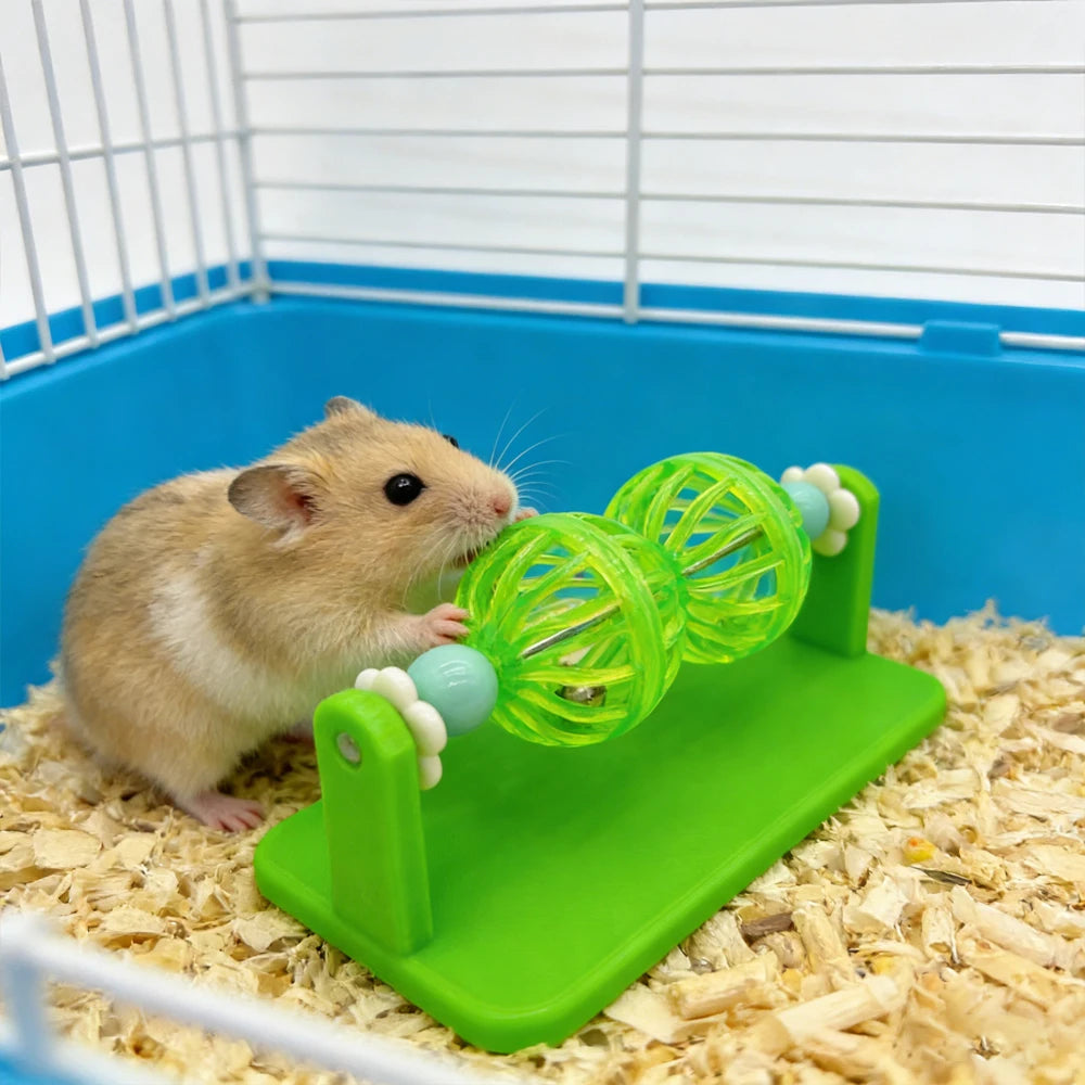 Hamster Rotating Bell Ball Toy