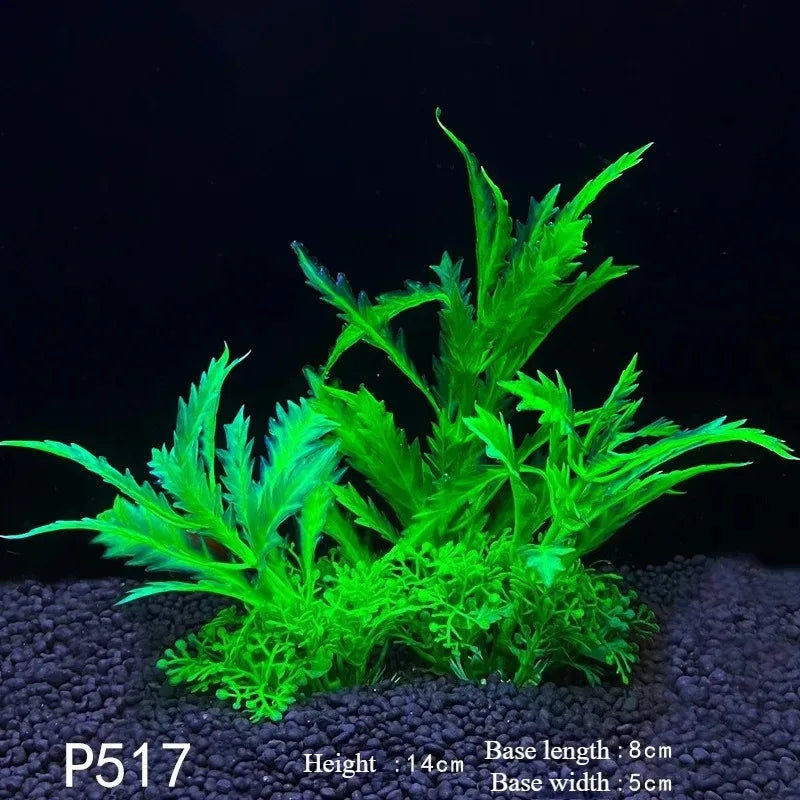 Artificial Aquarium Decor Plants 14cm