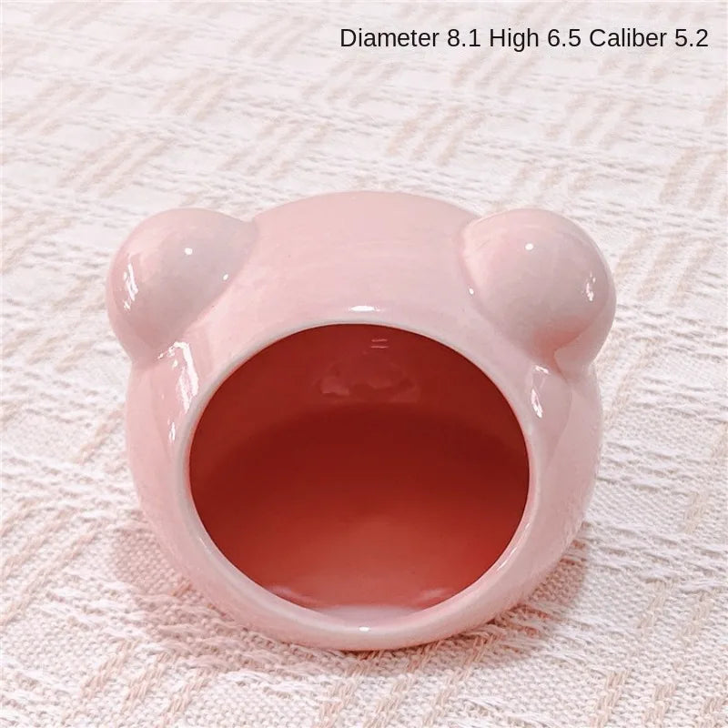Ceramic Hamster Cooling Nest