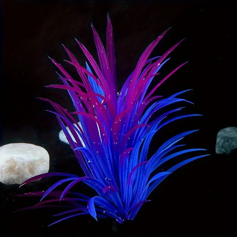 Vibrant Artificial Aquarium Plant - 10pcs/1pc