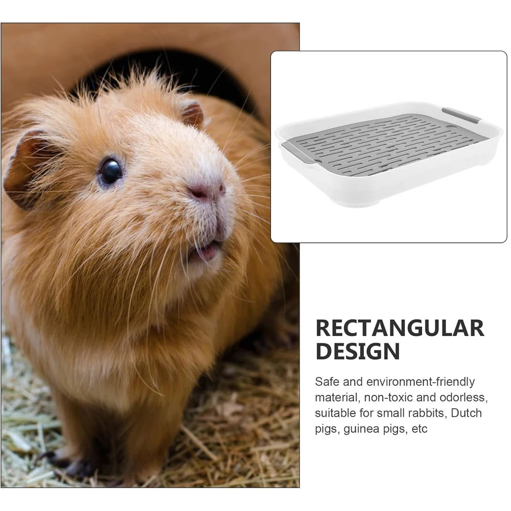 Rabbit Litter Box Small Pet Toilet Tray