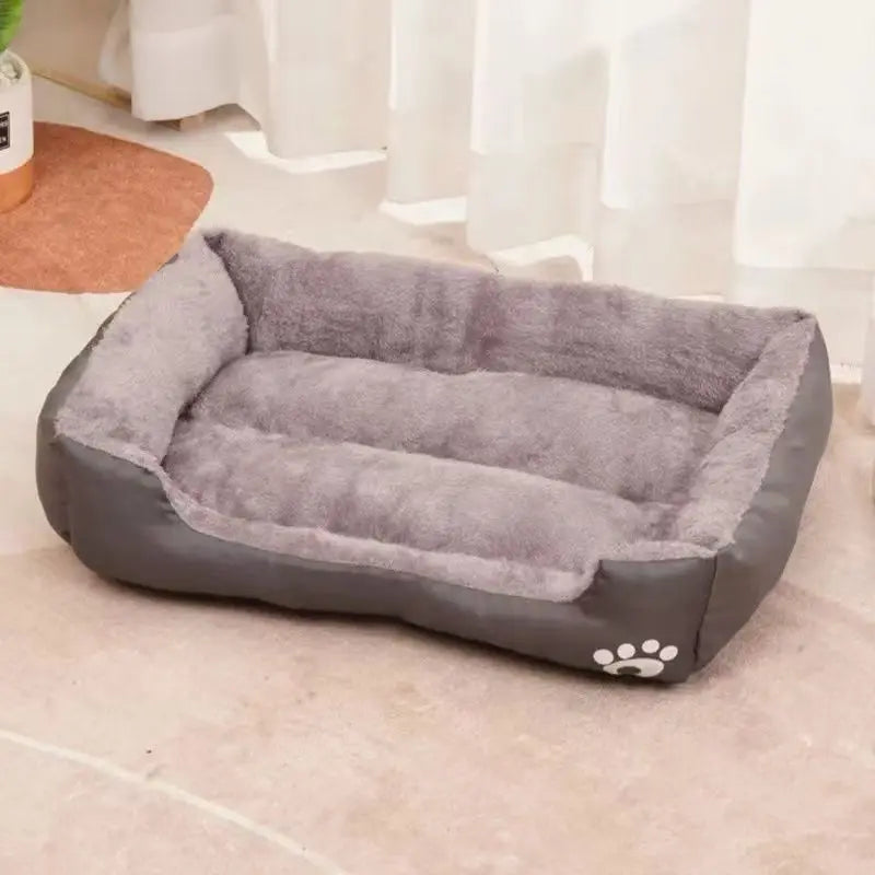 LAPLADOG Cute Paw-Print Dog Bed Sleeping Bag by High Life Style Gadgets