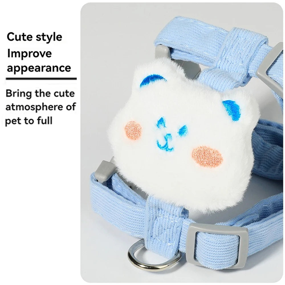 LANGXINGCS Adjustable Dog Harness & Leash Set