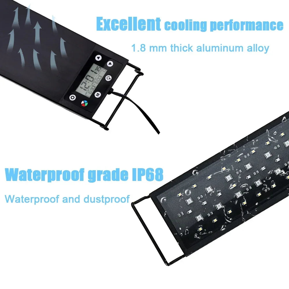 30-60cm Aquarium LED Light Full Spectrum