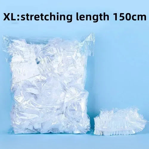 10pcs Pet Tray Disposable PE Films
