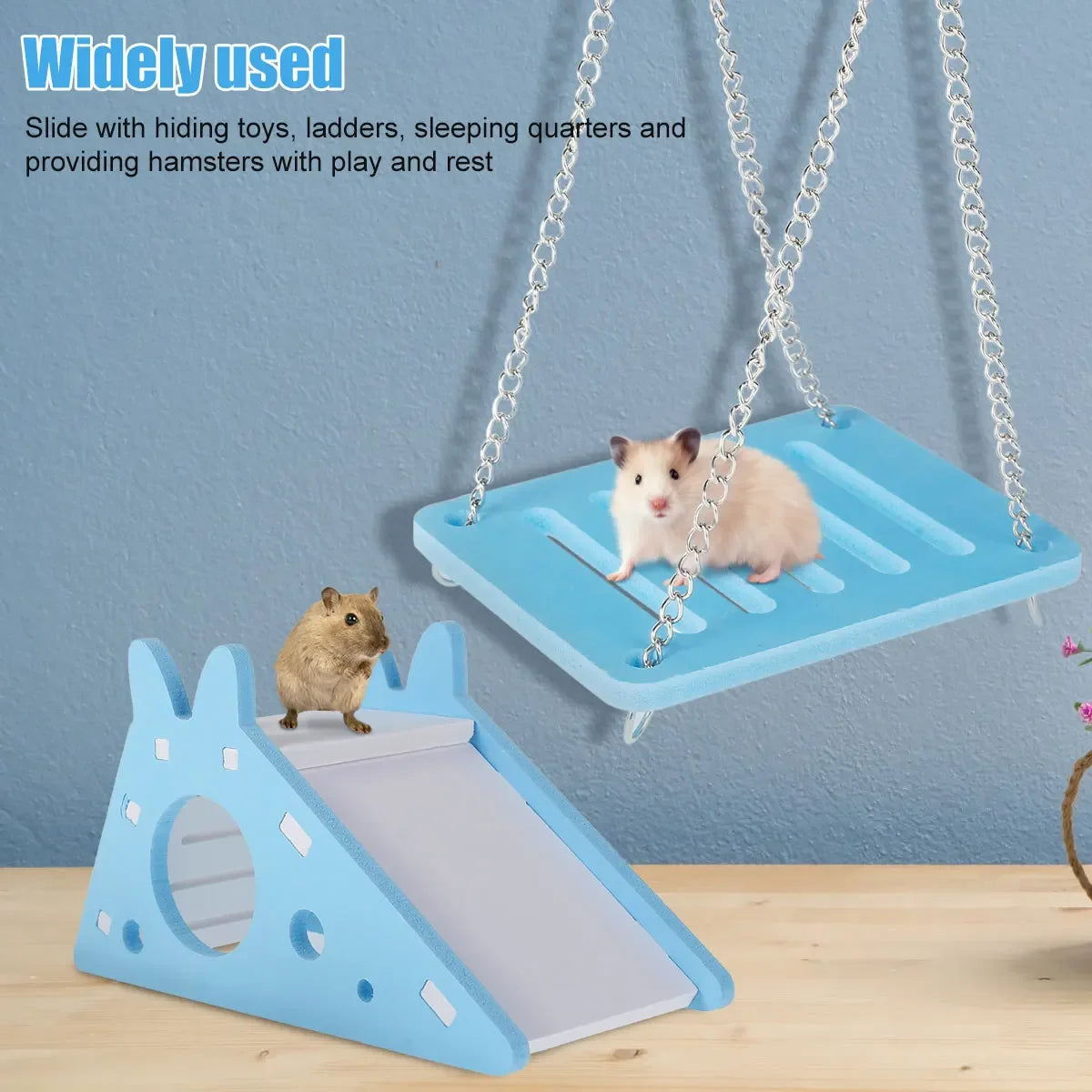 3Pcs Hamster Play Toy Set