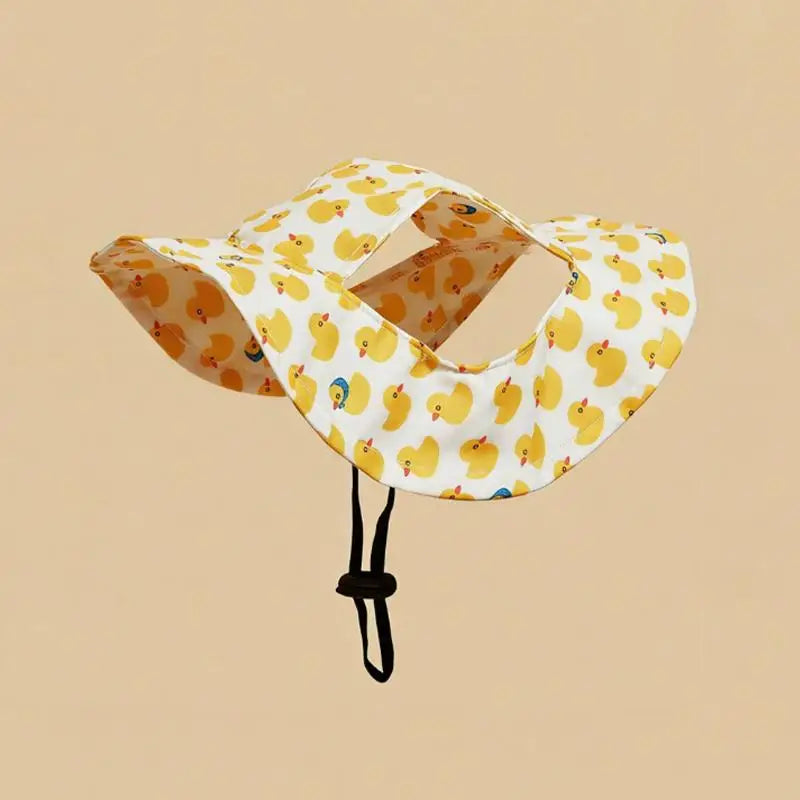 Cat Sun Hat with Ear Holes