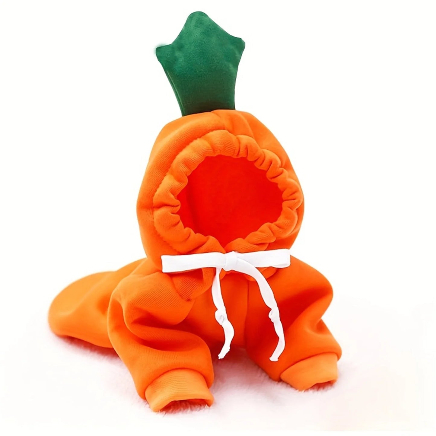Dog Hoodie - Cute Carrot Frog Fleece Coat