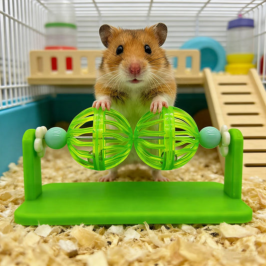 Hamster Rotating Bell Ball Toy