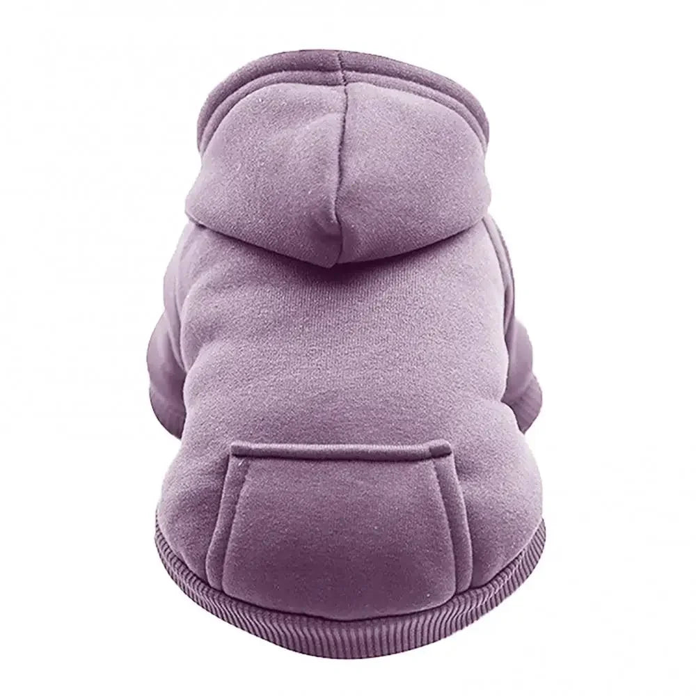 Winter Dog Hoodie Sweatshirt Jacket
