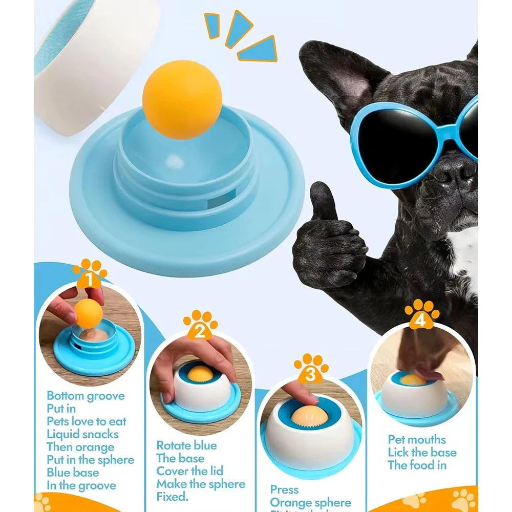 Lick Toys for Dogs Interactive Slow Feeder