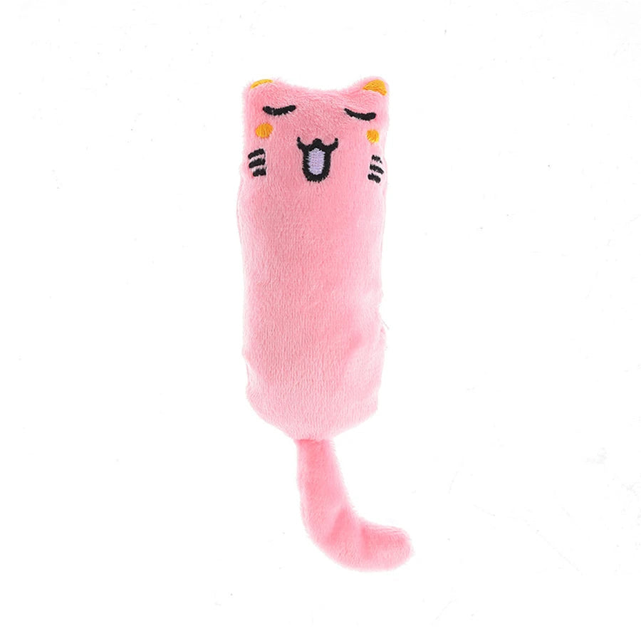 Interactive Cat Toy Plush Catnip Squeaky