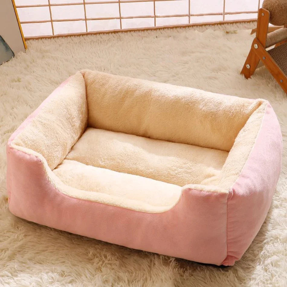 Plush Cat Bed – Cozy Pet House