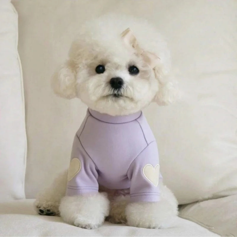 Love Winter Pet Dog Hoodie