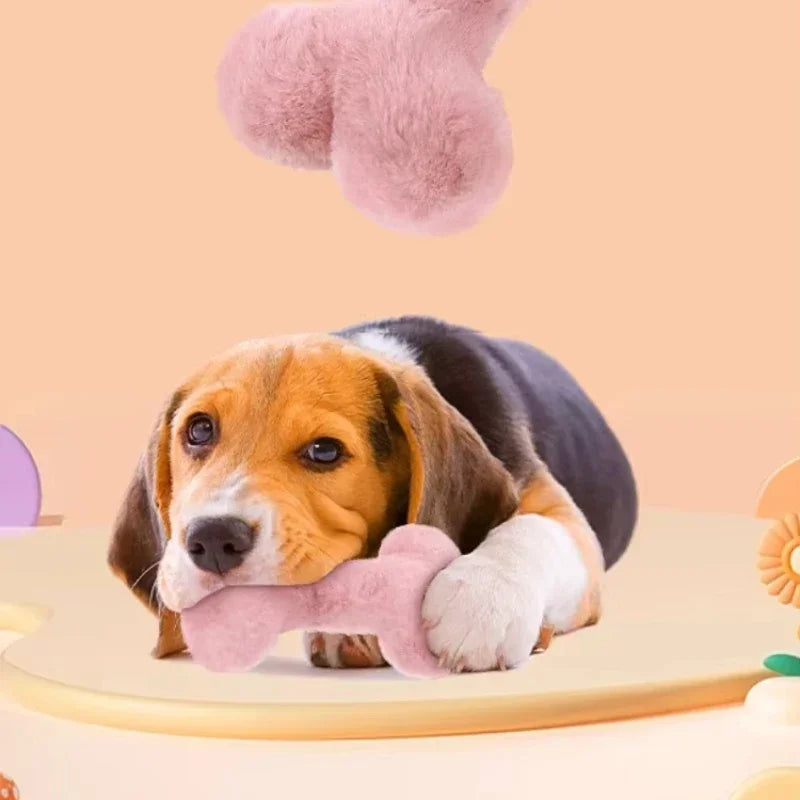 Dog Bone Plush Toy for Pets