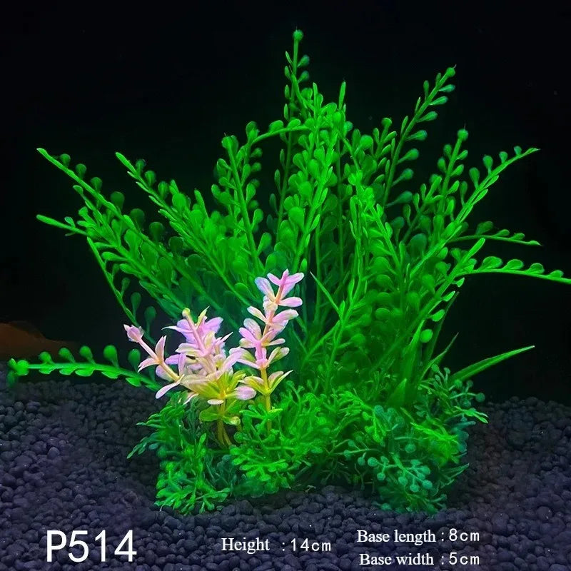 Artificial Aquarium Decor Plants 14cm
