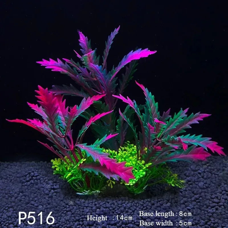Artificial Aquarium Decor Plants 14cm