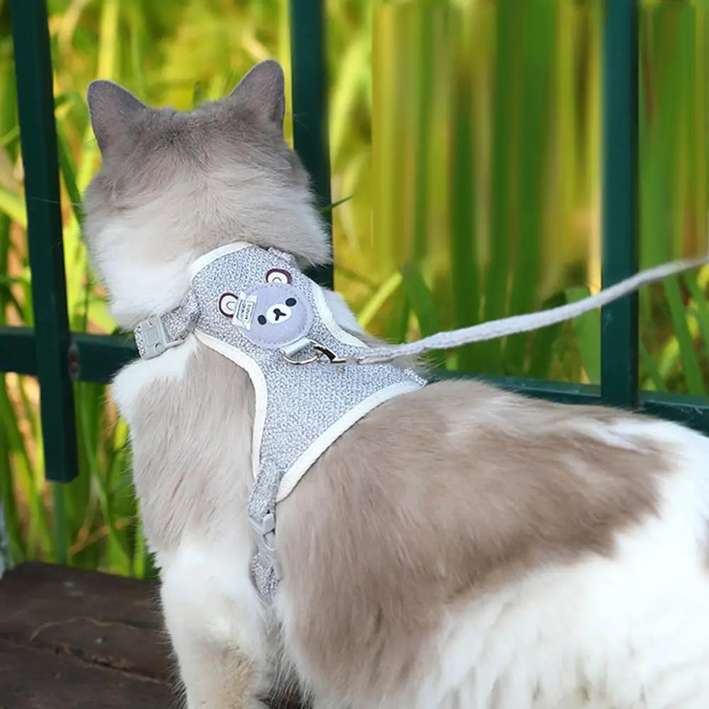 KITPIPI Small Pet Vest Harness & Leash Set by High Life Style Gadgets