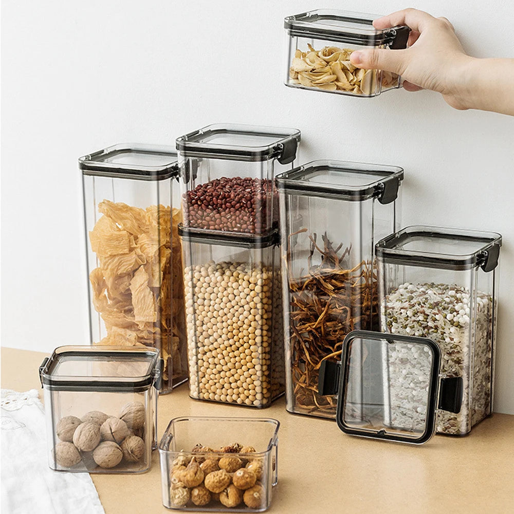 Sealed Jars Kitchen Organizer Set