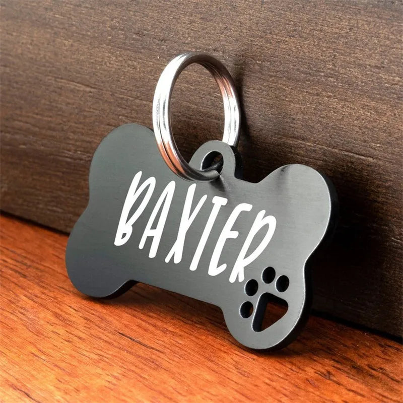 Stainless Steel Personalized Dog ID Tag