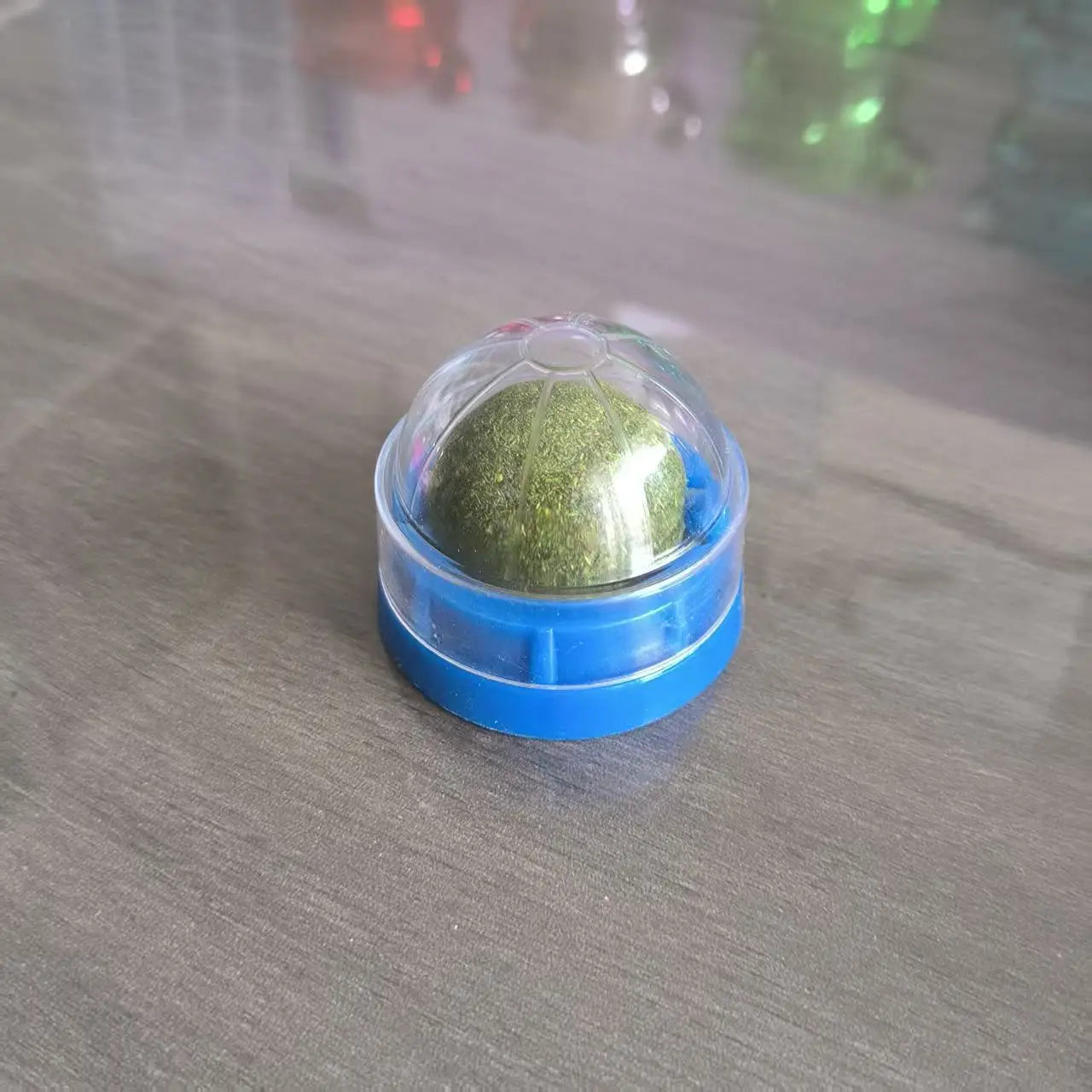 Cat Toy Wall Stick-on Ball with Catnip