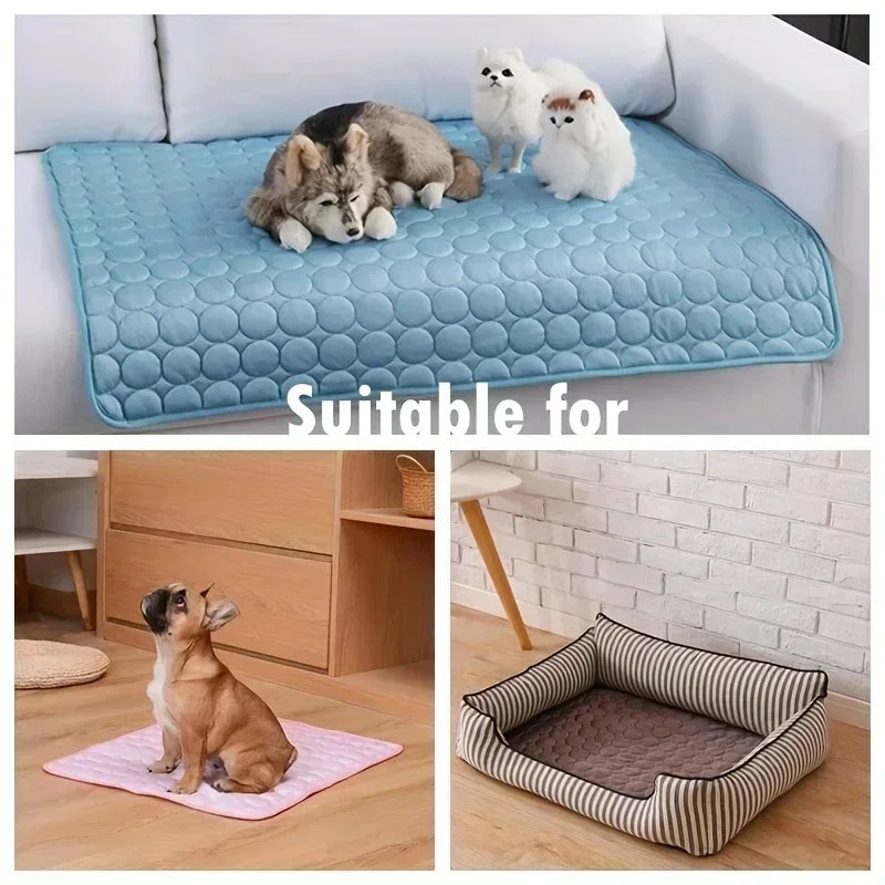Summer Pet Ice Silk Cool Mat
