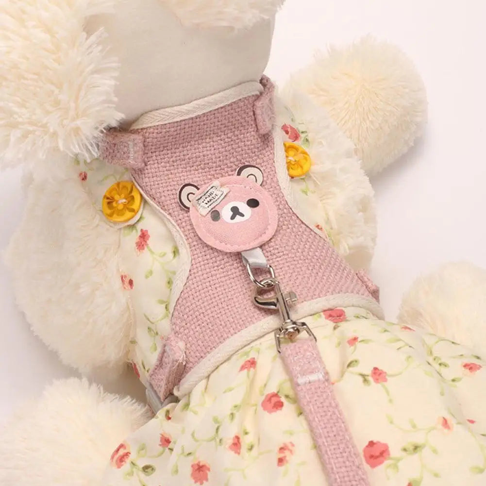 KITPIPI Small Pet Vest Harness & Leash Set by High Life Style Gadgets