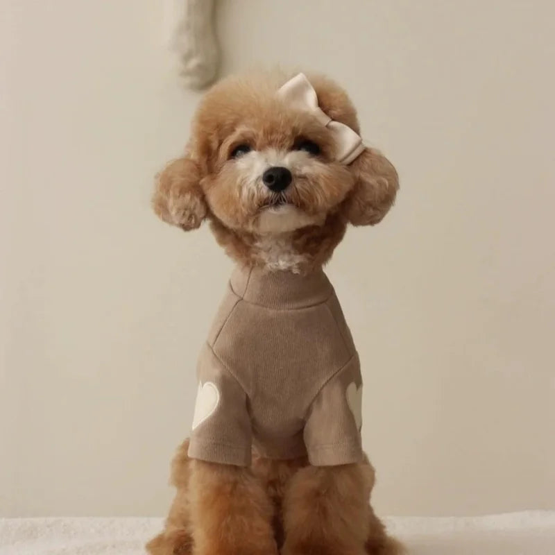 Love Winter Pet Dog Hoodie