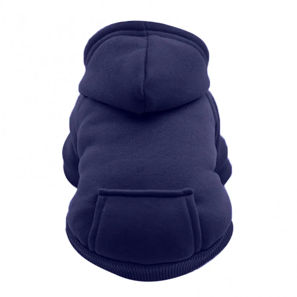Winter Dog Hoodie Sweatshirt Jacket