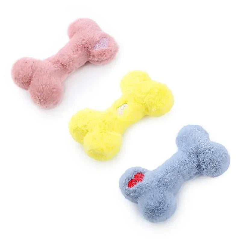 Dog Bone Plush Toy for Pets