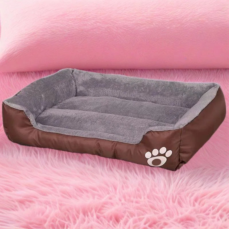 LAPLADOG Cute Paw-Print Dog Bed Sleeping Bag by High Life Style Gadgets