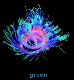 Glow Silicone Coral Aquarium Decor