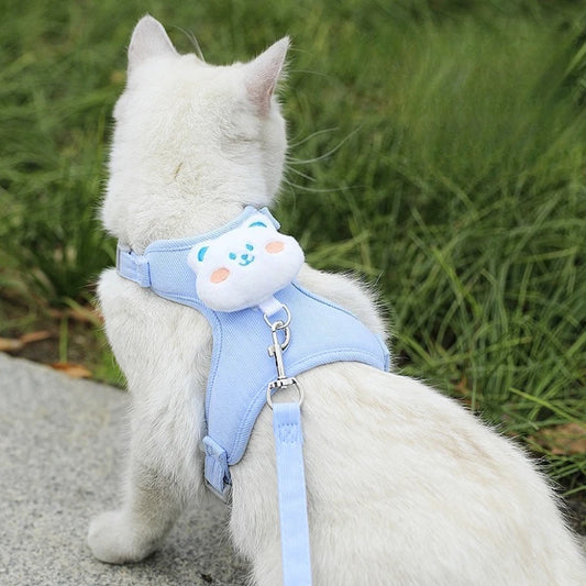 Adjustable Cat Harness Leash