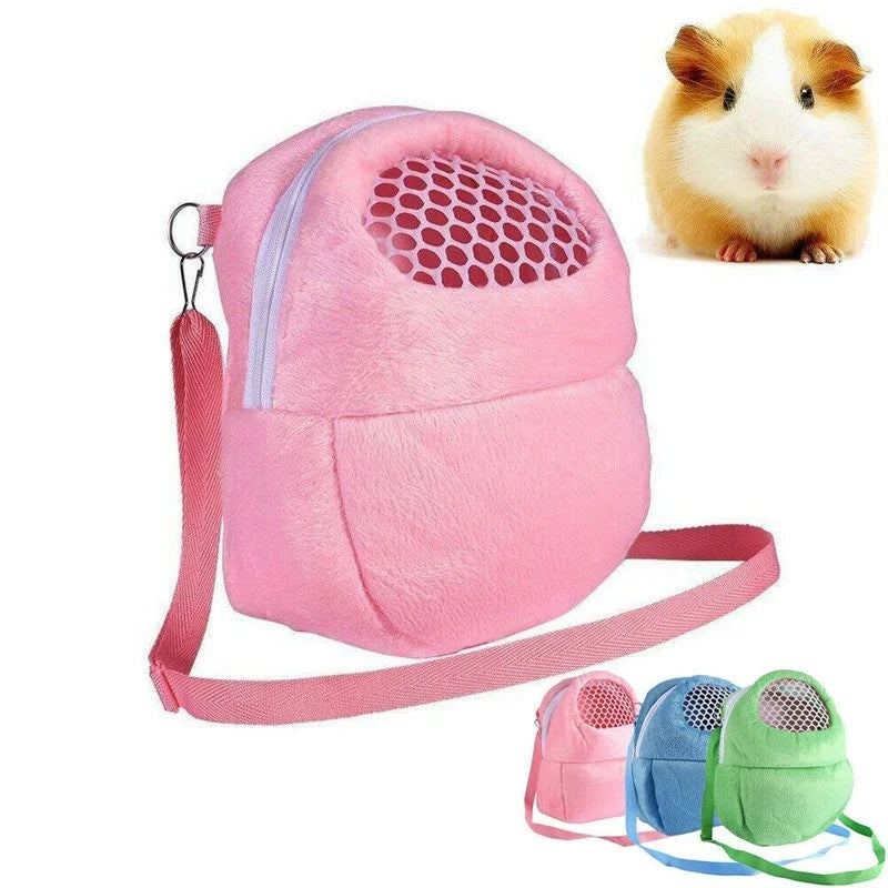 Small Pet Carrier Bag for Hamster, Rabbit, Guinea Pig