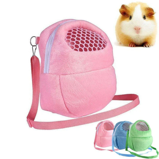 Small Pet Carrier Bag for Hamster, Rabbit, Guinea Pig