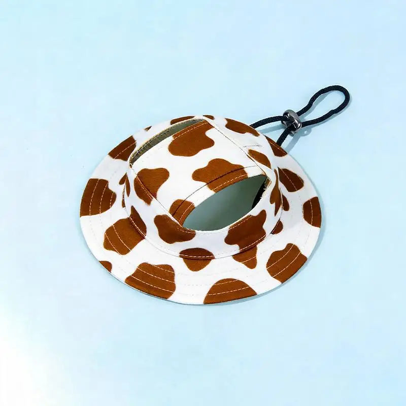 Cat Sun Hat with Ear Holes
