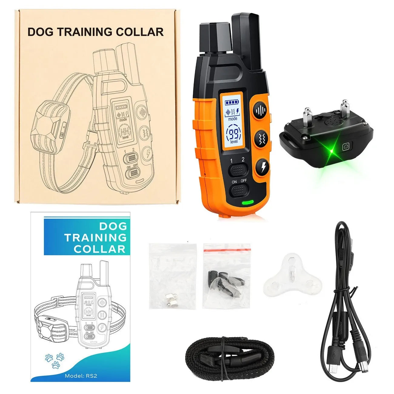 Petguider 3300Ft Dog Training Collar – Rechargeable Waterproof E-Collar