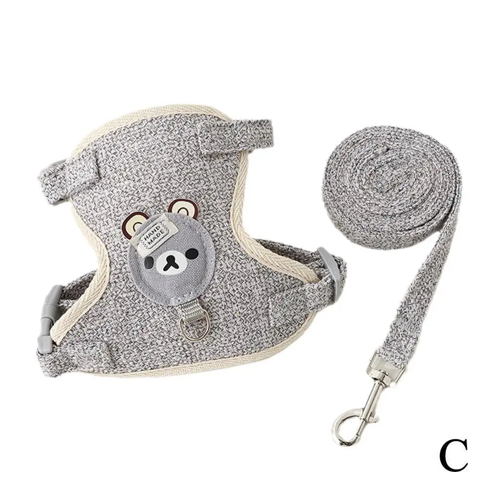 KITPIPI Small Pet Vest Harness & Leash Set by High Life Style Gadgets