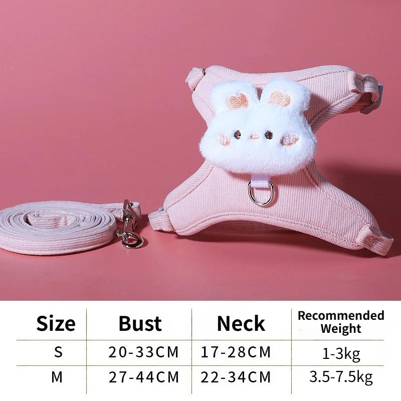 Adjustable Cat Harness Leash