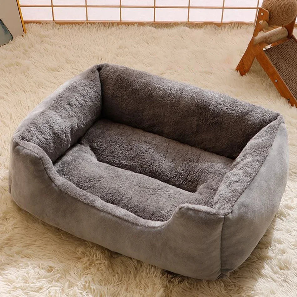 Plush Cat Bed – Cozy Pet House