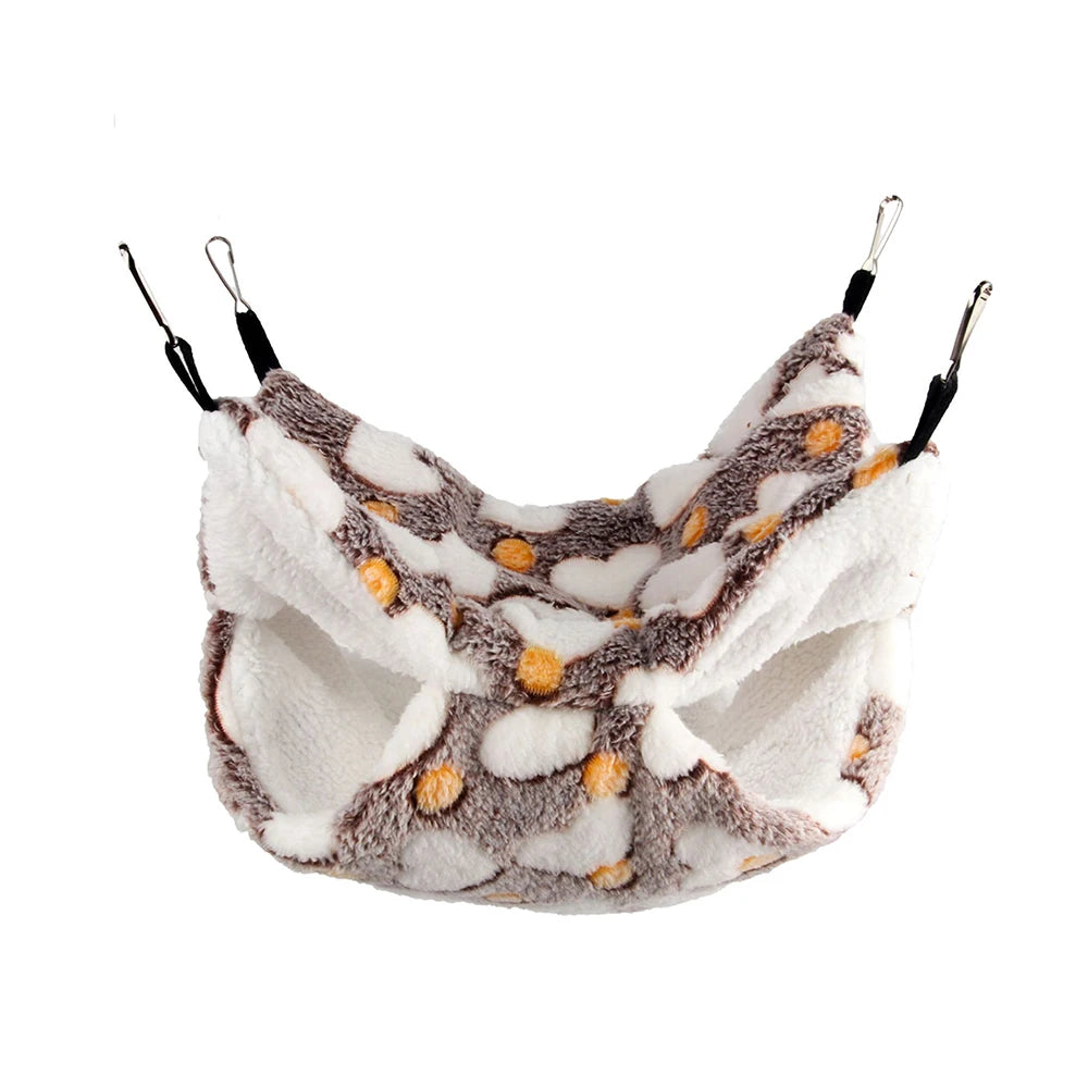 Winter Double-Layer Hammock for Hamster