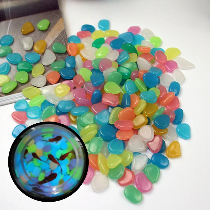 Glow in the Dark Pebbles 1cm