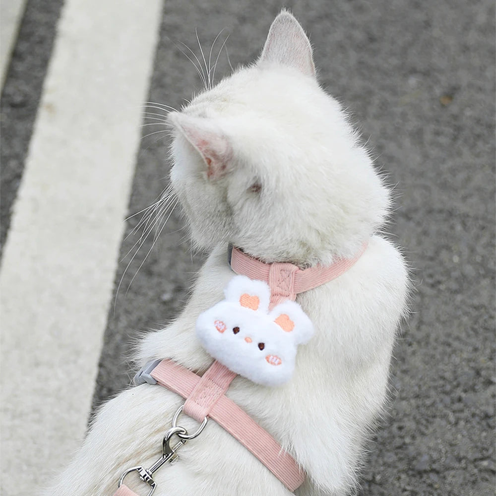 LANGXINGCS Adjustable Dog Harness & Leash Set