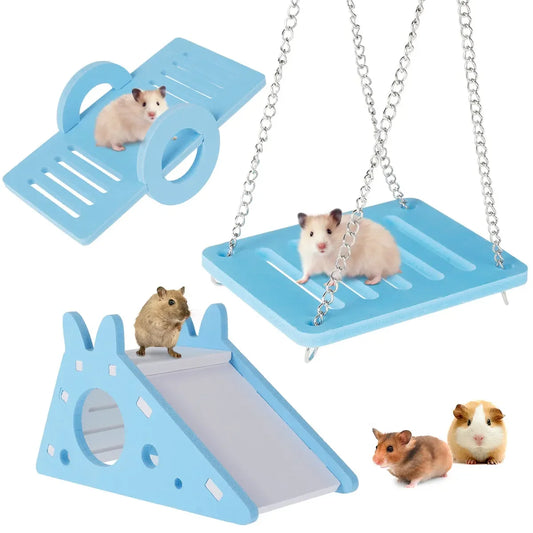 3Pcs Hamster Play Toy Set