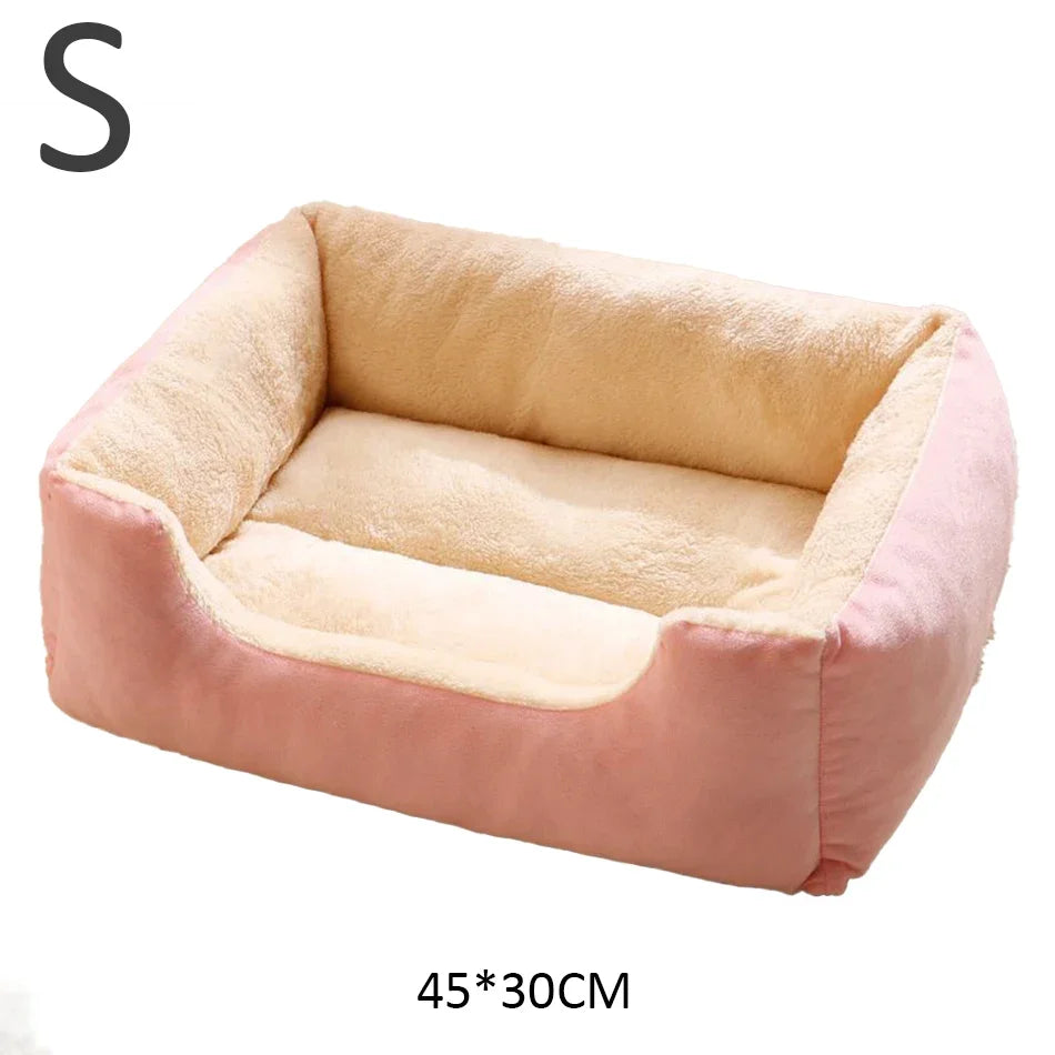 Plush Cat Bed – Cozy Pet House