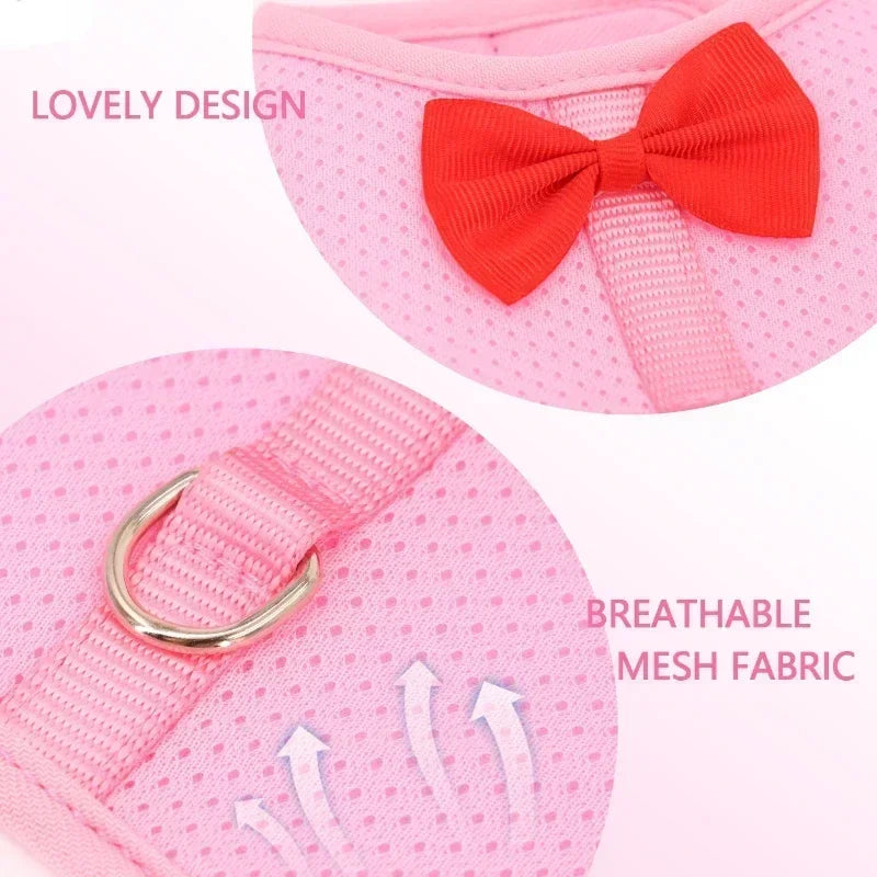 Adjustable Bunny Harness and Leash Set