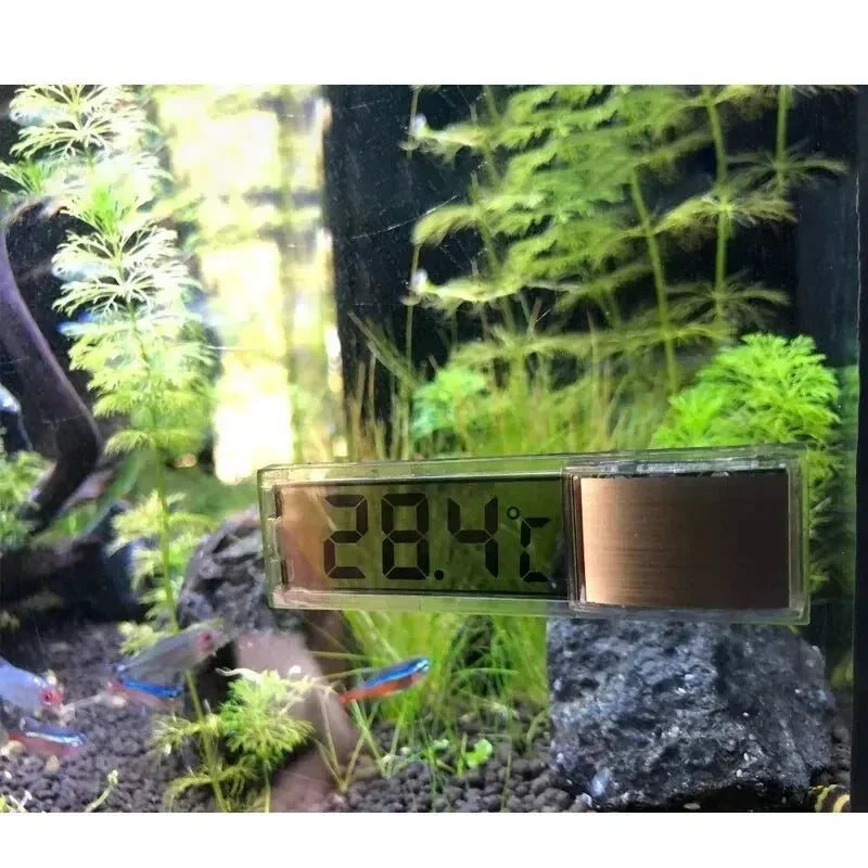 Aquarium Thermometer - LCD Digital Fish Tank Temp Meter